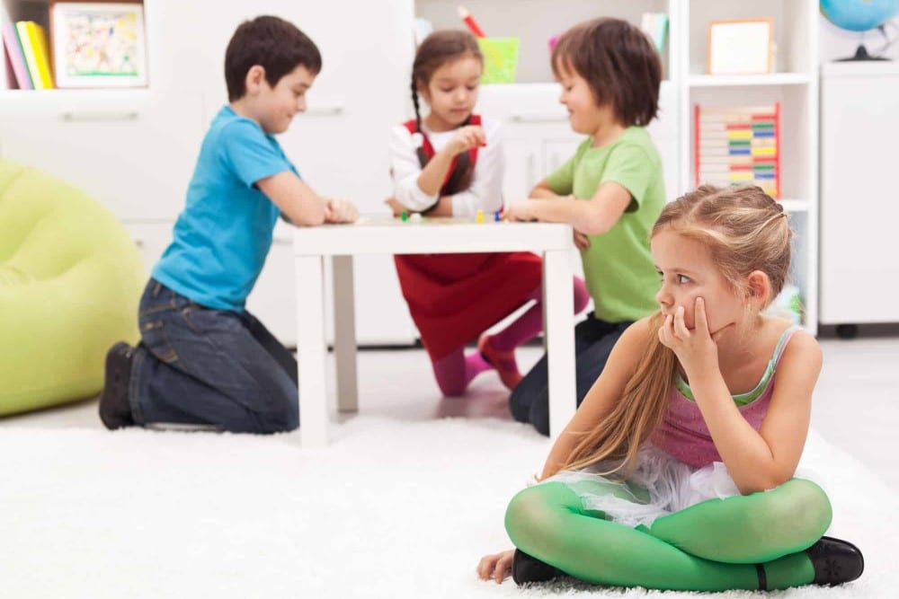 کودک خجالتی در مهدکودک