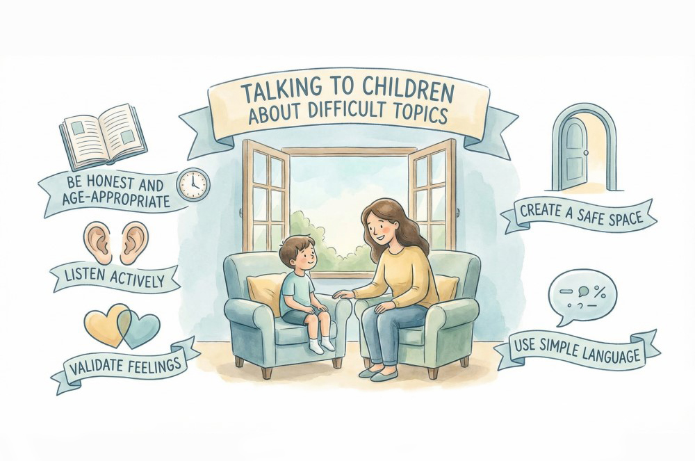 صحبت با کودکان درباره موضوعات حساس