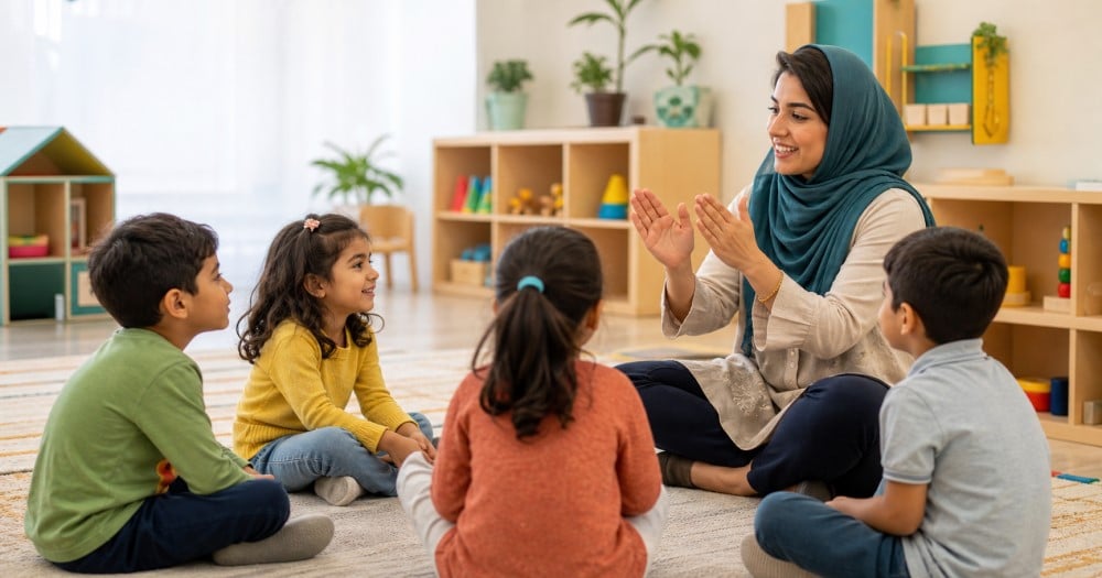 تقویت مهارت گوش دادن در کودکان با بازی گروهی
